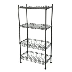 Kitchen Multi-purpose Basket Triangle Storage Holder Drain Shelf Storage Rack M1